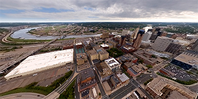 I-94 at 7th St. in downtown Saint Paul