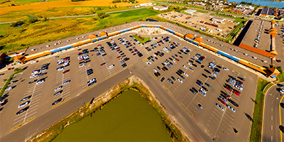 Albertville Premium Outlets Aerial