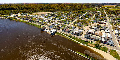 Bellevue Lock and Dam