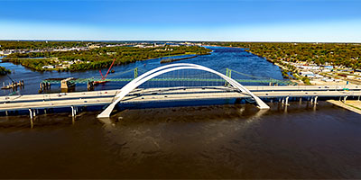 Bettendorf Mississippi River Bridge
