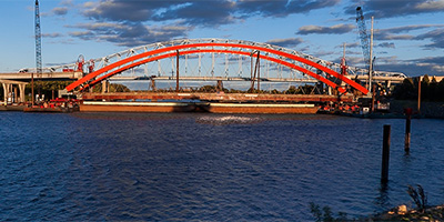Hastings New Mississippi River Bridge Float In