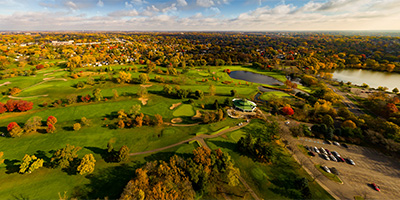Como Park Golf Course Aerial
