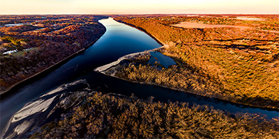 Confluence of St. Croix and Kinnickinnic Rivers