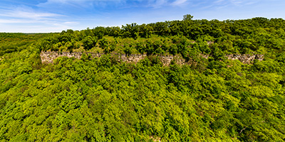 Diamond Bluff along the Mississippi River in WI