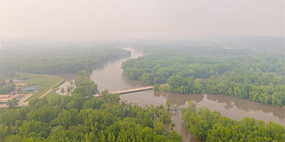 Henderson Minnesota River Smoke