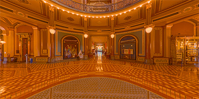 Iowa State Capitol Dome - Under the dome