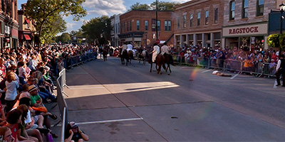 The Defeat of Jesse James in Northfield, MN