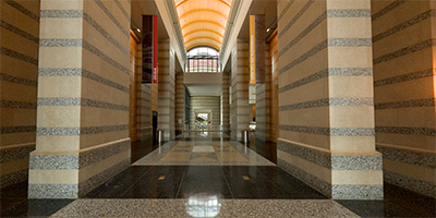 Third Floor Hallway in Minnesota History Center