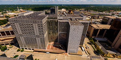 Mayo Clinic in downtown Rochester, MN