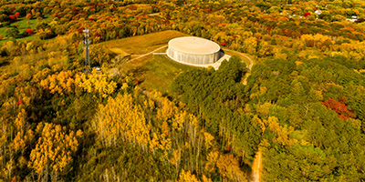 Reservoir Woods Aerial