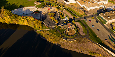 Riverfront Park in Mankato, MN