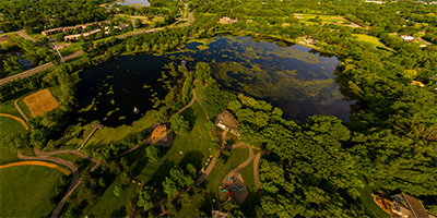 Roseville Central Park Aerial