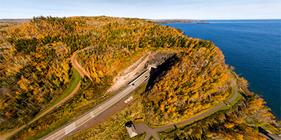 Above the Silver Creek Cliff Tunnel