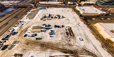 Future MN United Soccer Stadium Site