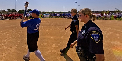 Special Olympics Softball Tournament 2005 Torch