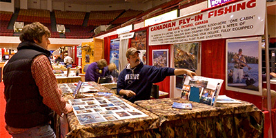 Booths at MN Sportsmen’s Show in River Centre