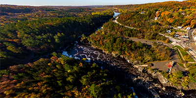 Taylors Falls Scenic Boat Tours Aerial