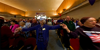 Veterans Day Ceremony at VA Home