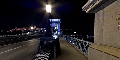 The Chain Bridge across the Danube