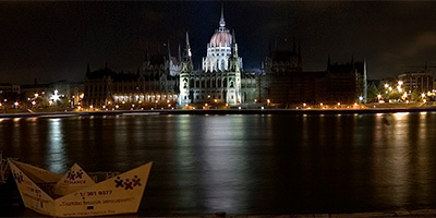Hungarian Parliament From Buda