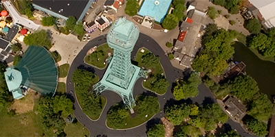 Kings Island - Above Eiffel Tower