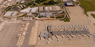 CVG Airport S. of terminal
