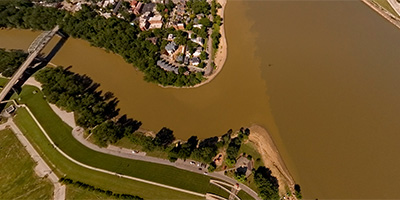 Confluence of Ohio and Licking River