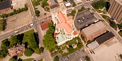 A church in Covington, Kentucky