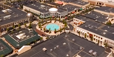 360 degree aerial panorama of Easton Town Center