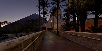 The Luxor Hotel and Casino