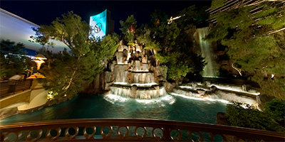Fountain at the Wynn Las Vegas Resort and Country Club