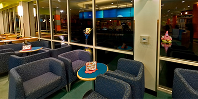 The Nick At Night area of the Mall at the Nick Hotel