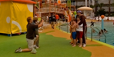 One of the Nick Hotel pools.