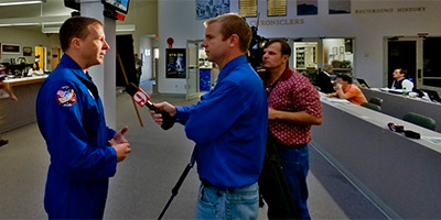 NASA - News Center Astronaut Interview