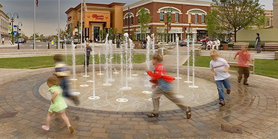 The Green: Childrens Fountain