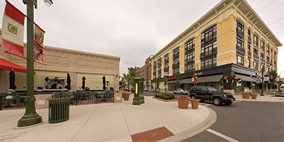 The Greene: Chestnut Street at Glengarry Drive.