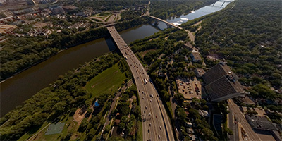 I-94 at Riverside Ave.