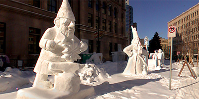 Snow Sculptures