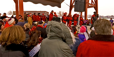 Vulcans Coming Out at the St. Paul Winter Carnival