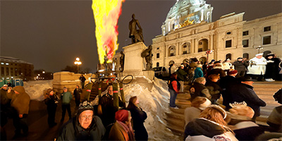 Winter Carnival on the MN Capitol Steps