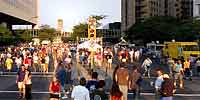 Minneapolis Aquatennial block party.