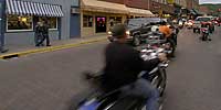 In front of Gold Dust Gaming on Main St. in Deadwood, South Dakota.