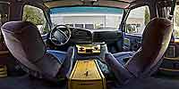 Interior Shot of Ford Econoline Van