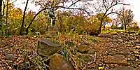 Hiawatha and Minnehaha Statue at Minnehaha Falls