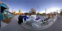 Carriage rides start on Nicollet Island