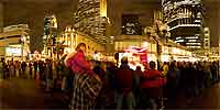 Holidazzle Parade at Nicollet and 7th