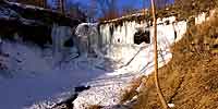 Frozen Minnehaha Falls