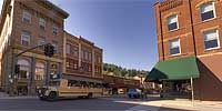 360 degree panorama of Deadwood, SD.