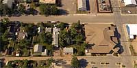 360 degree aerial panorama over Lazelle and Middle in Sturgis, SD.