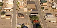 360 degree aerial panorama over Main and Middle in Sturgis, SD.